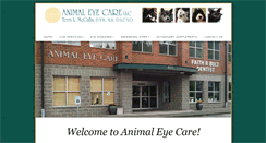 Desktop Screenshot of animaleyecare.net